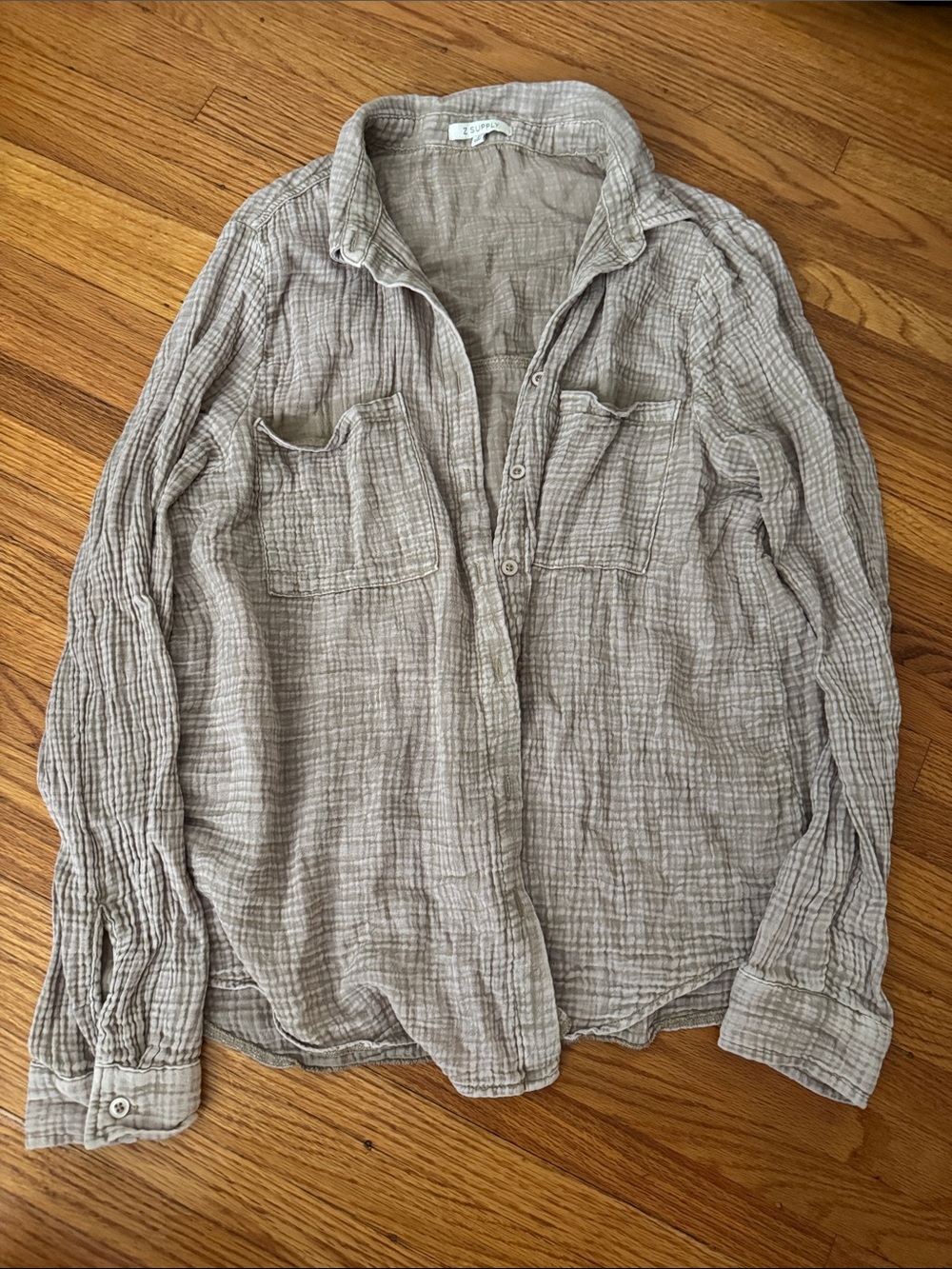 Z Supply 100% Cotton Button-Up Shirt